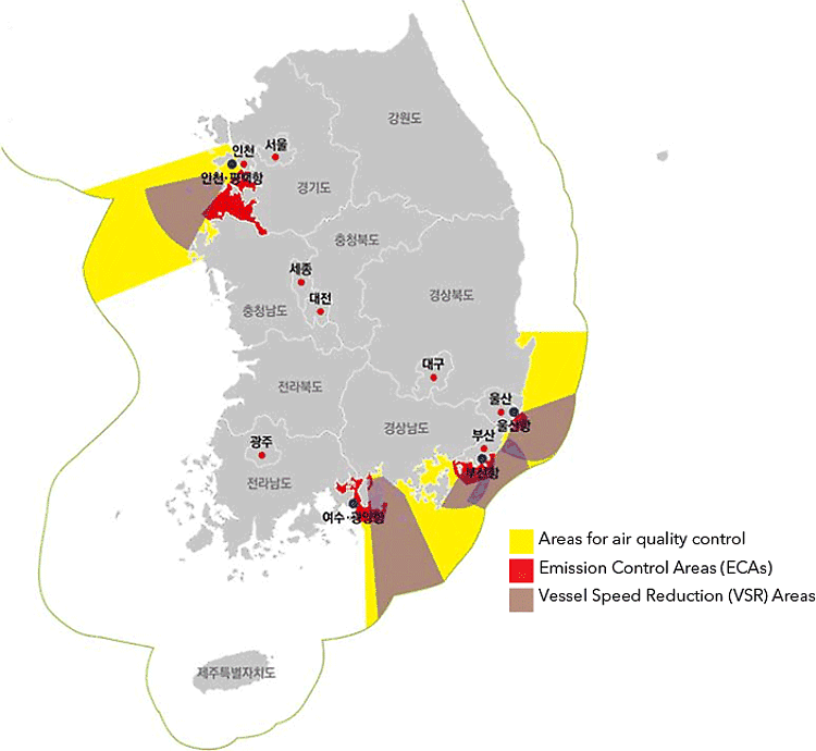 Zone s 1. ECA Zone South Korea. Sulfur emission Control areas. Signal 2022 карта. ECA area.